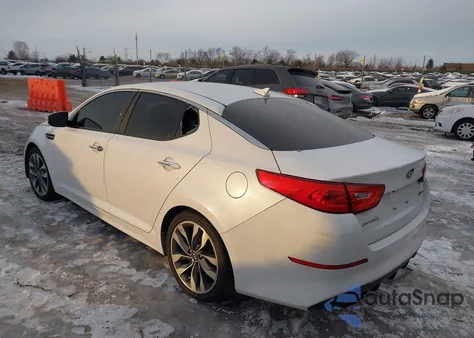 2015 Kia Optima Sx from USA, damaged, VIN 5XXGR4A73FG512303